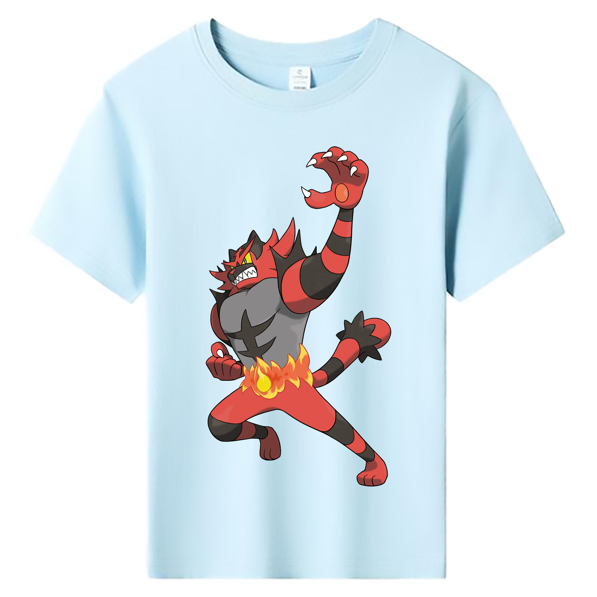 （画像用） ポケットモンスター Pokémon 綿100％キッズTシャツ（フロントプリント）